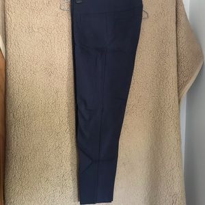 Zac & Rachel Size 8 Ankle Pants Navy Blue